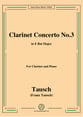 Clarinet Concerto No.3 P.O.D cover